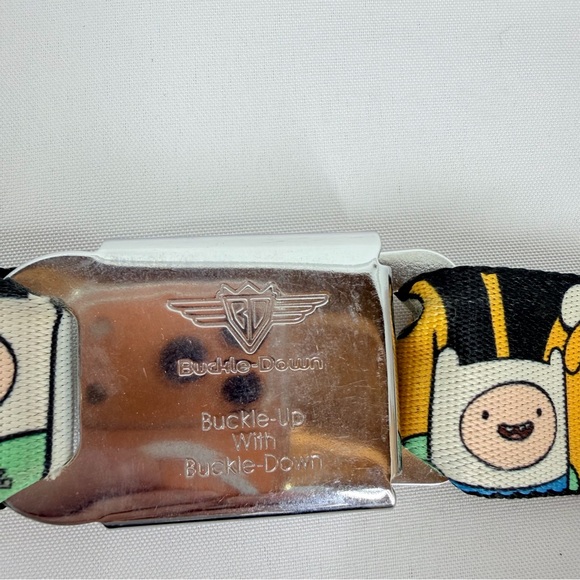 Buckle Down Adventure Time Seatbelt Adjustable Belt - Picture 6 of 12